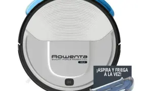 Robot aspirador Rowenta Smart Force Essential Aqua, aspira y friega a la vez.
