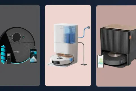 Aspiradoras robot: opiniones sobre modelos con base de autovaciado y mopa.