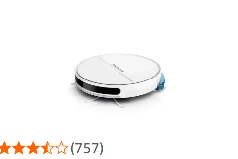 Robot aspirador Rowenta Explorer Serie 60 blanco, listo para conectar wifi y limpiar tu hogar.