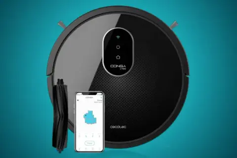 Robot aspirador Conga 1790, con cepillo y app móvil. La mejor conga calidad precio para tu hogar.