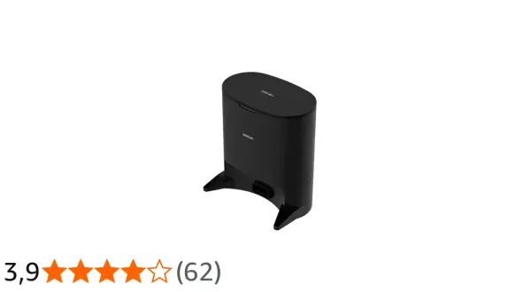 Base autovaciado Conga 2290, negra, con diseño moderno. Parece que no funciona, pero su estética es impecable.