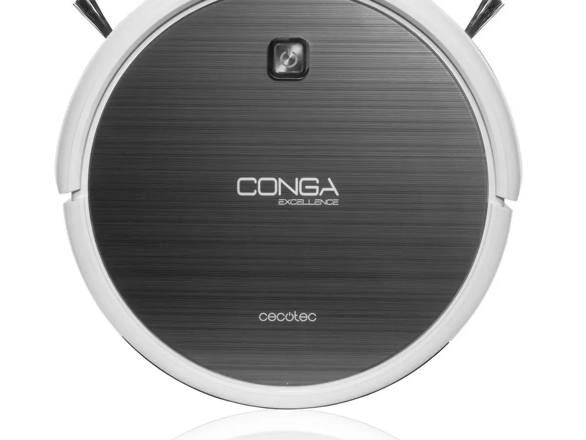 Robot aspirador Conga 9090 Excellence, con su diseño elegante y moderno, listo para solucionar problemas de limpieza.