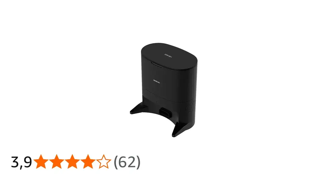 Base autovaciado Conga 2290 no funciona. El dispositivo negro, con forma de torre, parece estar da&ntilde;ado.