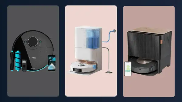 Aspiradoras robot: opiniones sobre modelos con base de autovaciado y mopa.