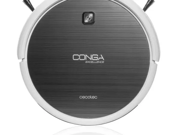 Robot aspirador Conga 9090 Excellence, con su diseño elegante y moderno, listo para solucionar problemas de limpieza.